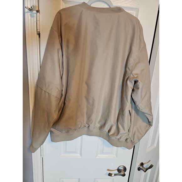 Consensus Golf Pullover Men’s XL Khaki / Tan Lightweight XL Removable Sleeves - Picture 6 of 6